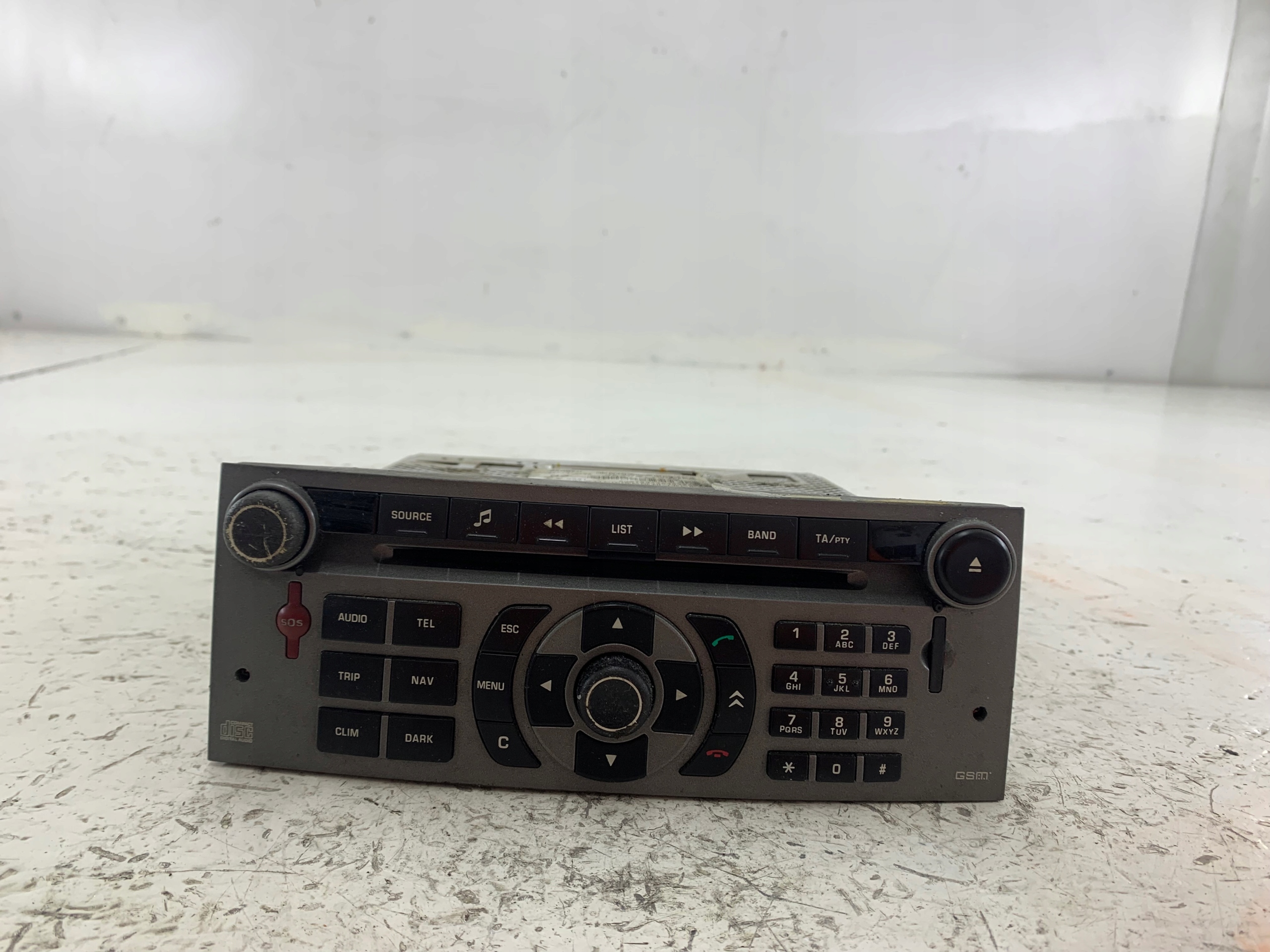 CITROEN C5 und PEUGEOT 407 RADIO original NAVI CD 96565712YW