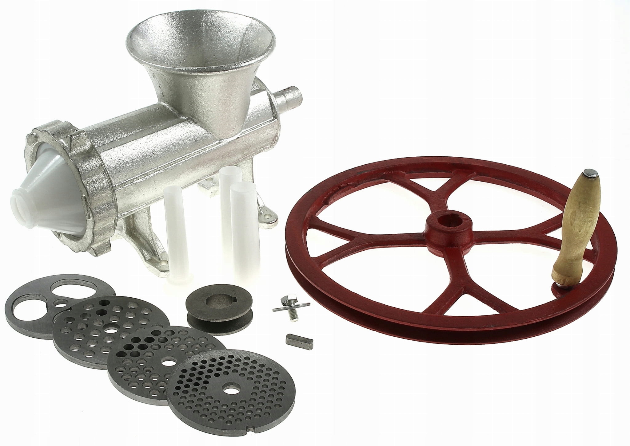 Maszynka 32 do Mielenia Mięsa NADZIEWARKA Koła Lejki 4 x SITO KING Hoff Model KH-1432