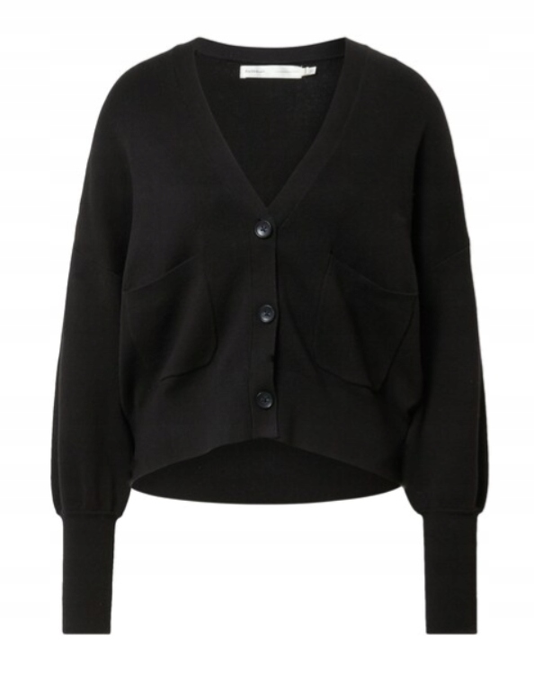 InWear pletený kardigan Tenley černý casual fit velikost L/XL