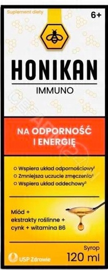 

Honikan Immuno syrop na odporność i energię 120 ml
