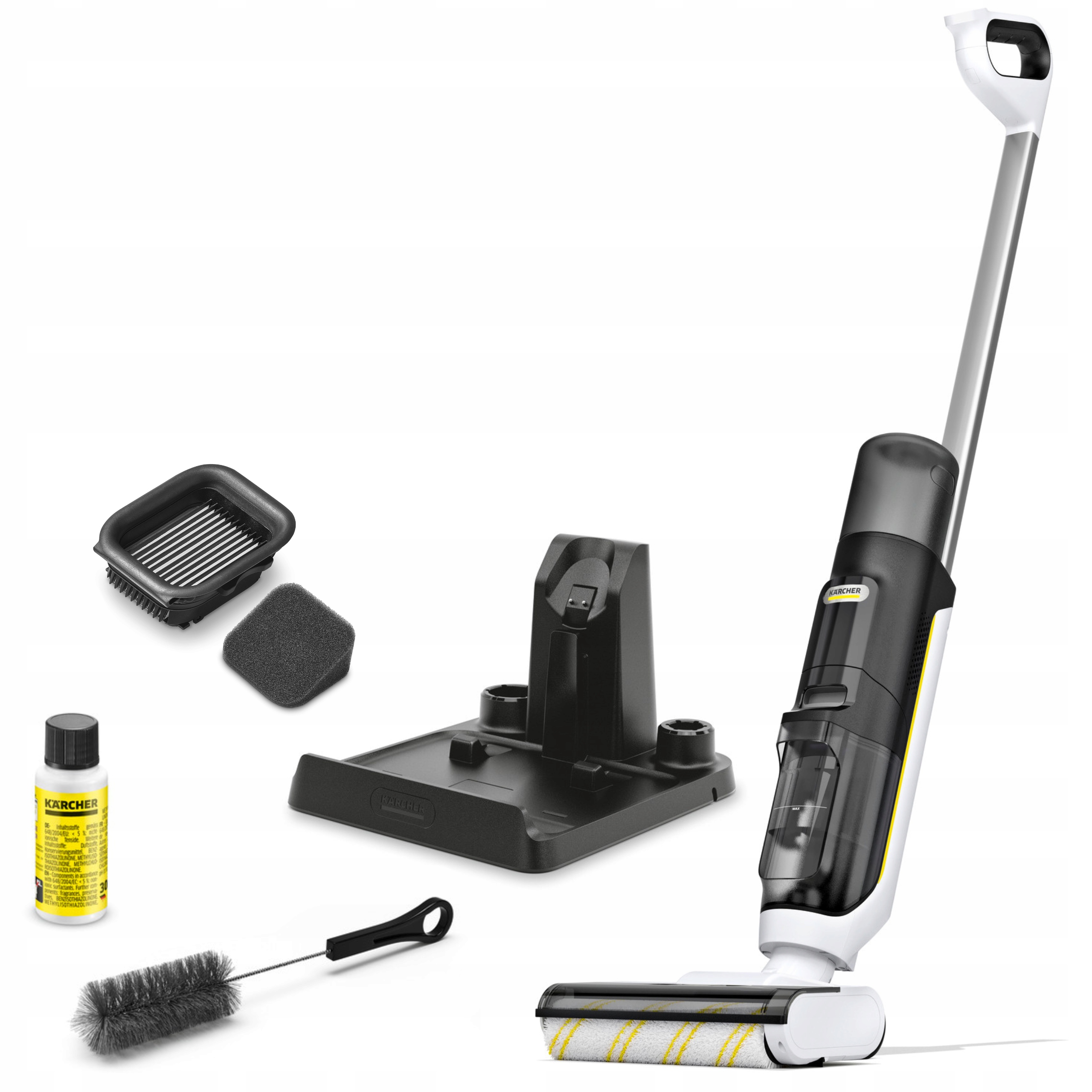 Mop elektryczny z funkcją odkurzania Karcher Fcv 3 30 Minut Pracy 3w1