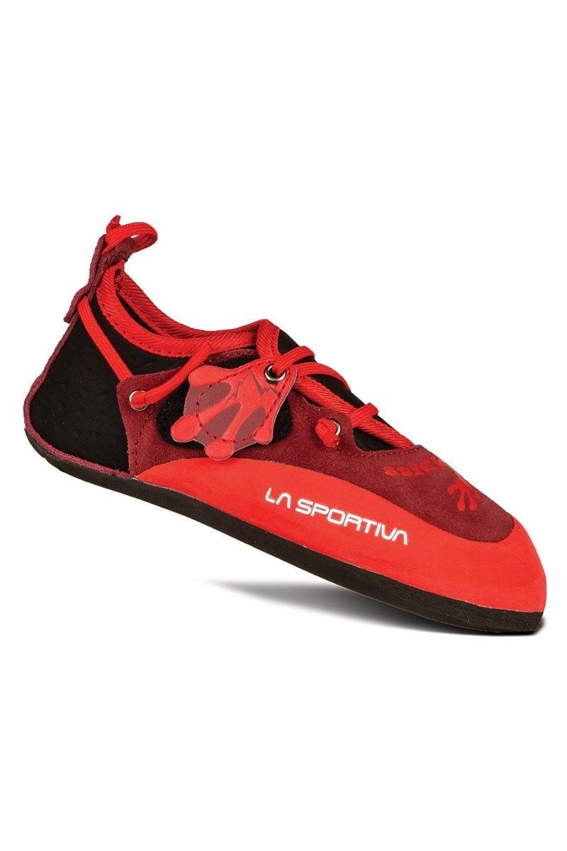 La Sportiva Dětské lezecké boty Stickit červené 26
