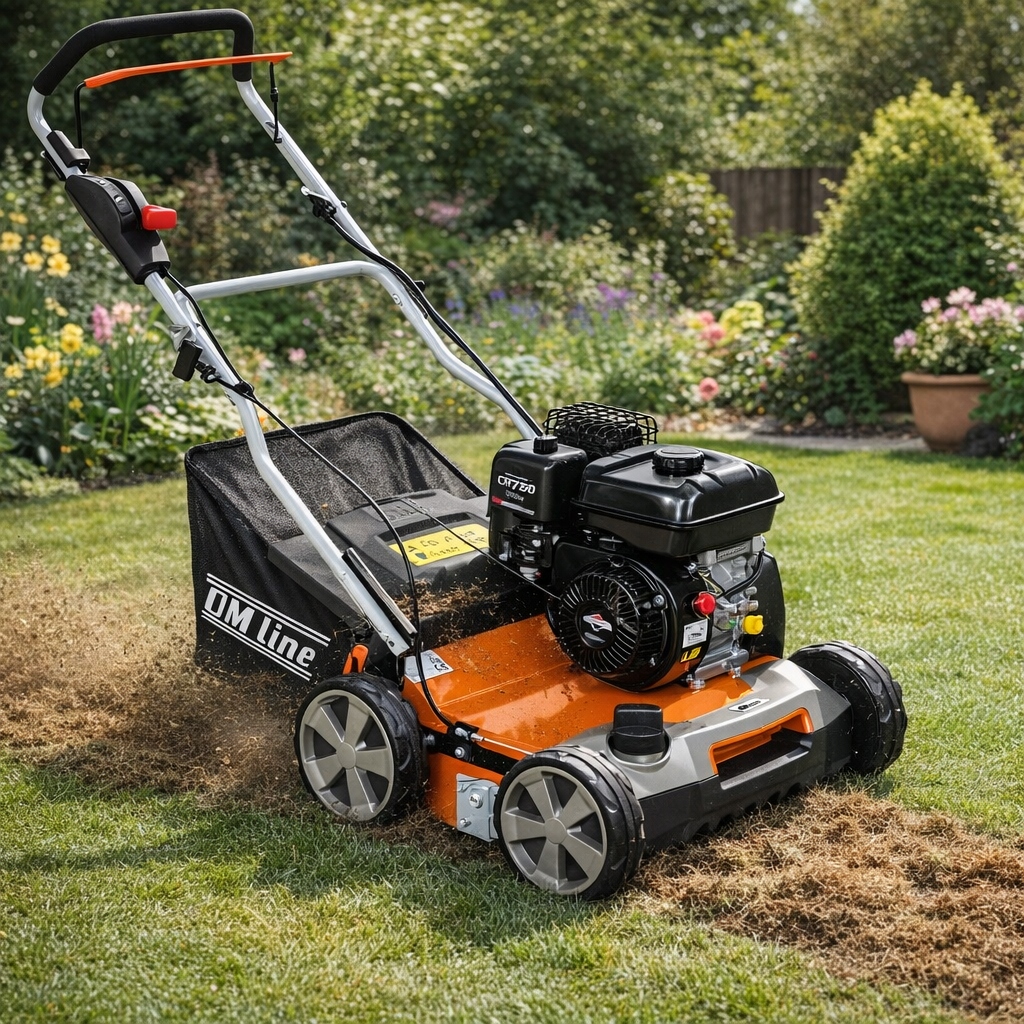 WE40B 2w1 Om Line Wertykulator spalinowy 40cm 2 wałki robocze, silnik B&s