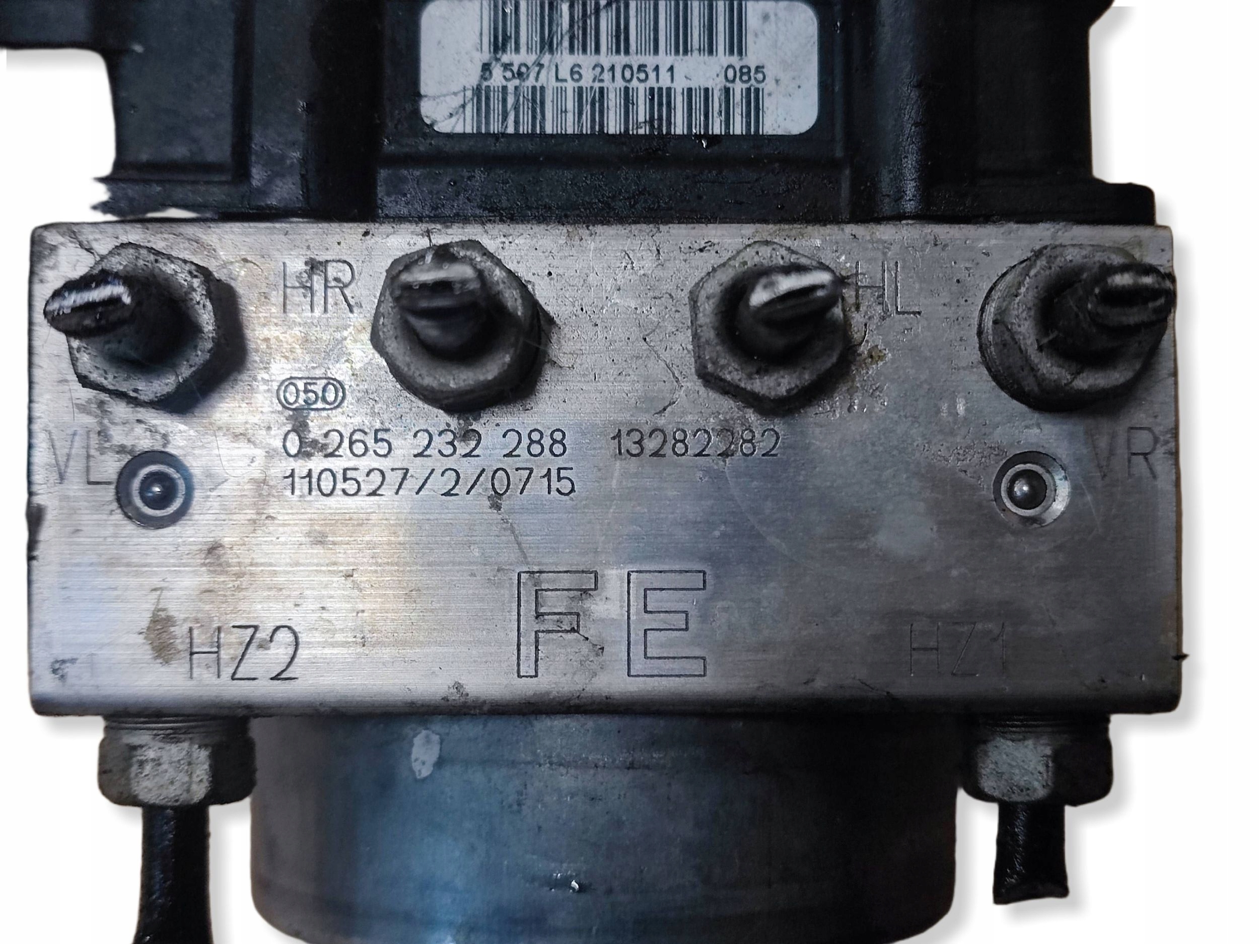 Opel Corsa D lift pump ABS control unit 13282282FE 0265800796