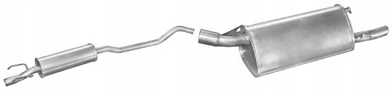 OPEL CORSA B 1.0 1.2 1.4 1.5 1.6 SRODKOWY KONCOWY