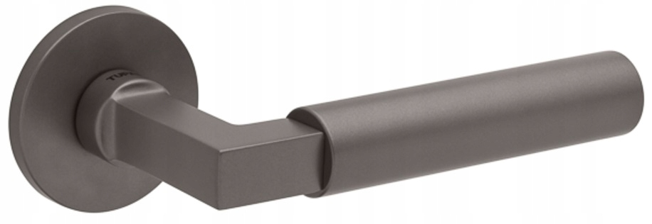 Kľučka na okrúhlej rozete Tupai 4071 5S-141 titán