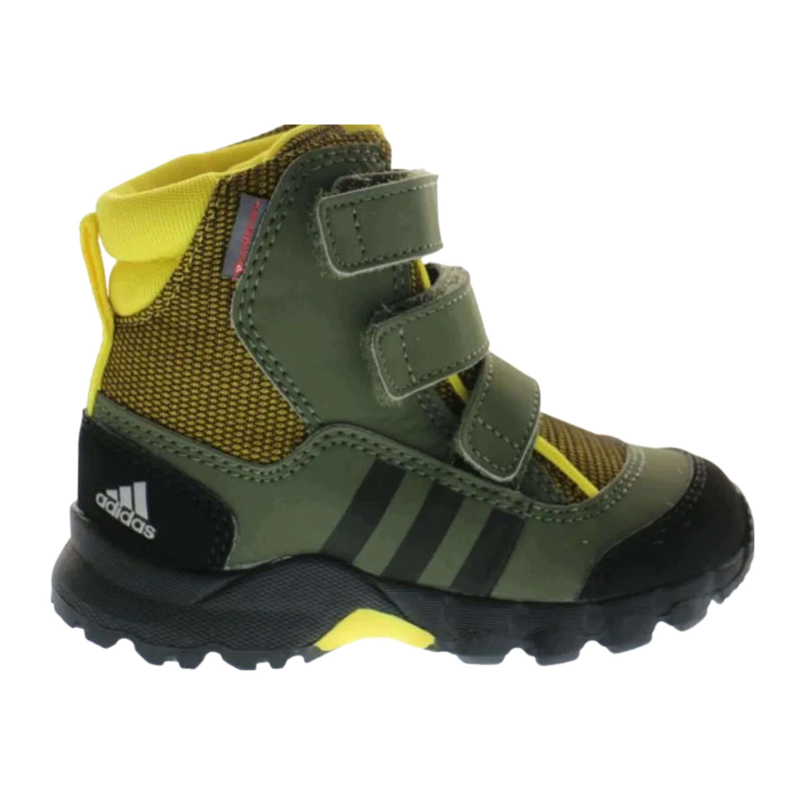 Dziecięce buty zimowe zielone Adidas Cw Holtanna Snow Cf 21