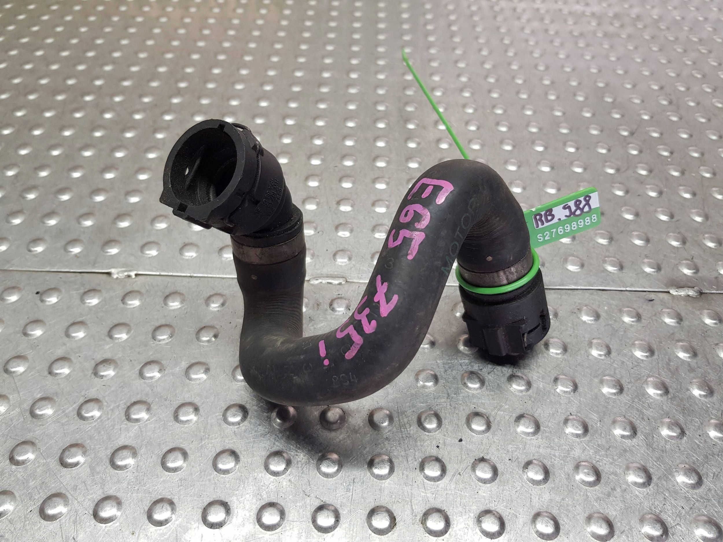 crijevo cijev prijenos vode 8377701 BMW E65 LIFT E66 E67 4.8 V8 750i