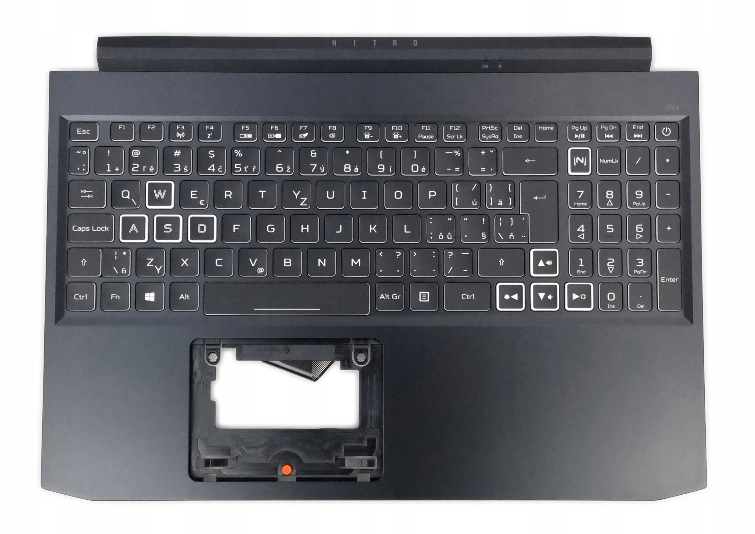 Nové Pouzdro Klávesnice Acer Nitro 7 AN715-52 GTX1660 RTX2060 Česká