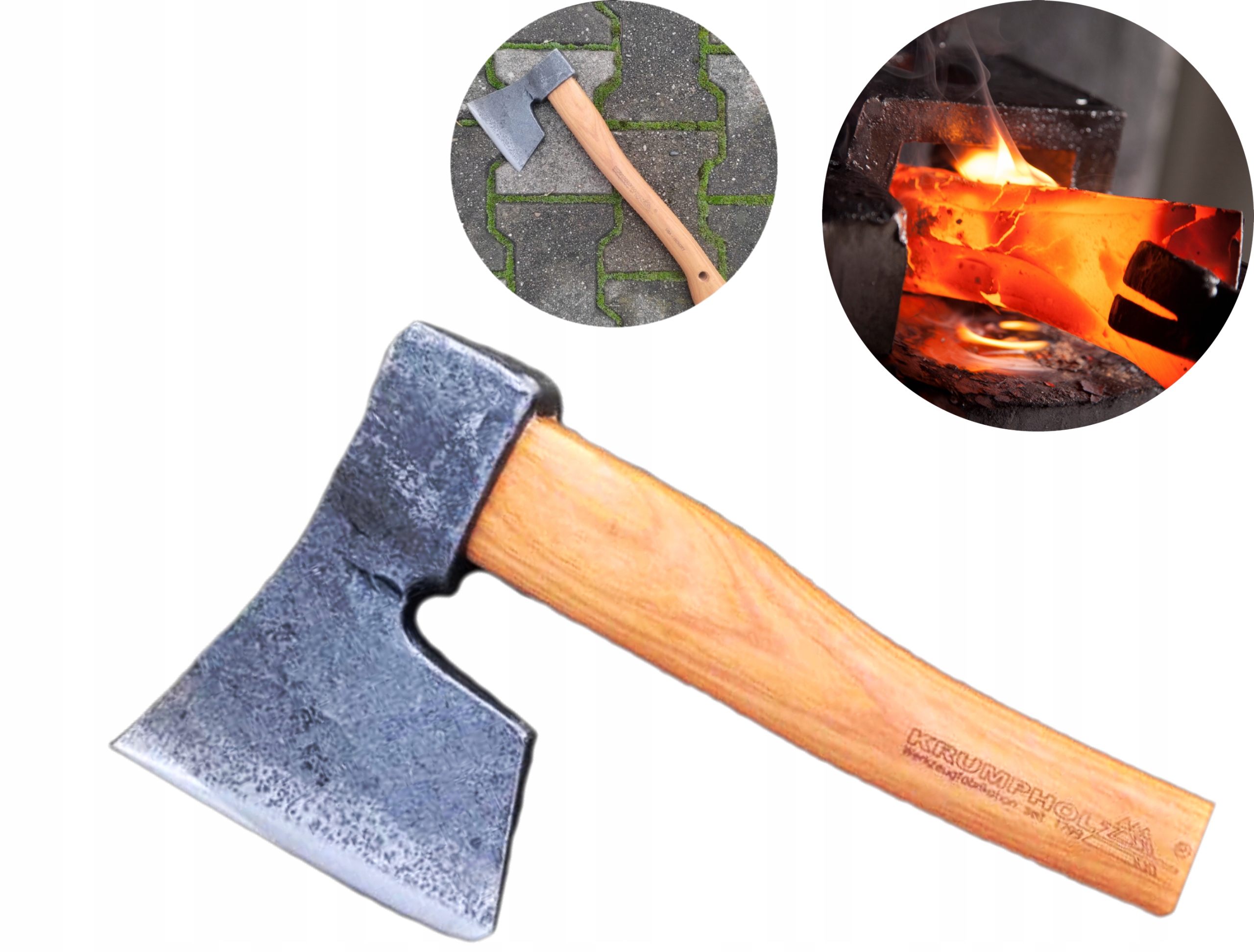 Toporek Lesný Krumpholz Kovaný Hikora 0,8 kg