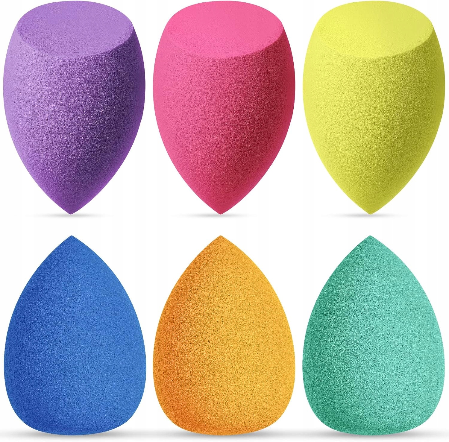 Make- Houbička Houbička 6x Sada Aplikátorů Na Make-up Ve Stylu Slziček 6 Ks