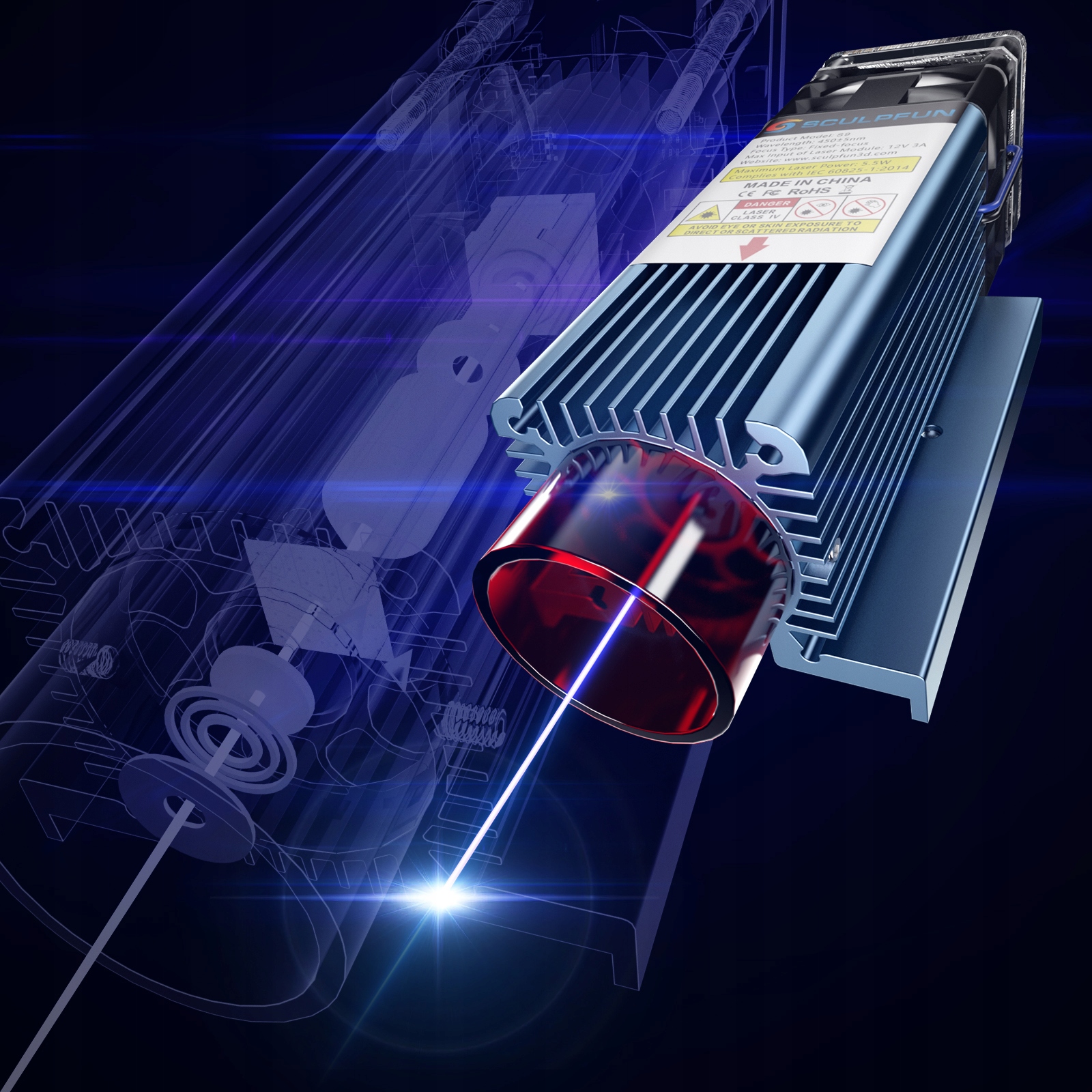 Grawerka laserowa Sculpfun S9 Rodzaj inny