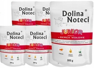 

Dolina Noteci Junior Serca wołowe 10x300g