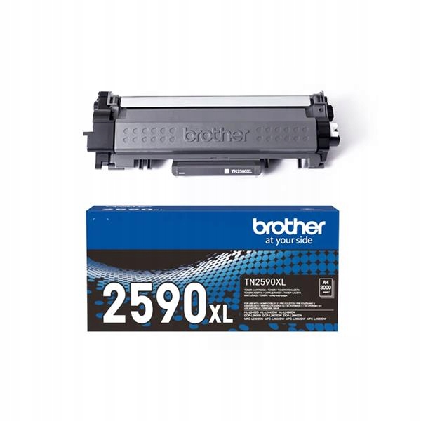 Originální černý toner Brother TN2590XL, TN-2590XL