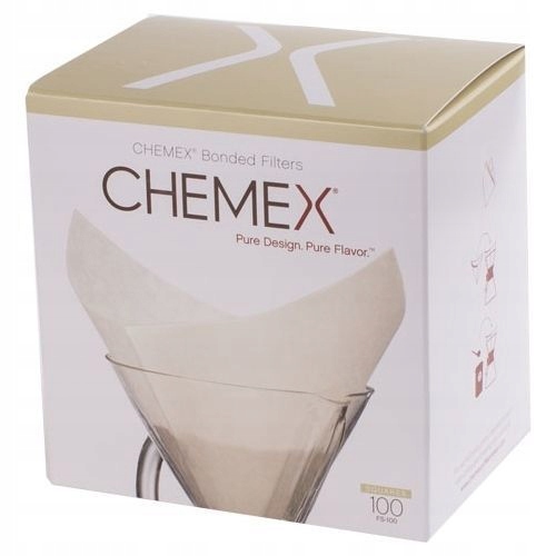 

Filtry papierowe do kawy Chemex 6,8,10 Tz 100szt
