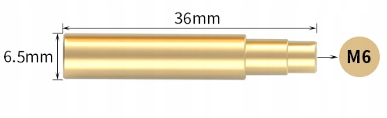 GROT DO WTAPIANIA INSERTÓW WKŁADEK GWINTOWANYCH M6 Kod producenta GMI6