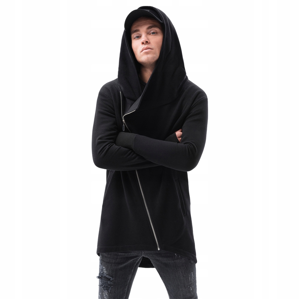 

Bluza męska kaptur długa Nantes B1368 czarna L