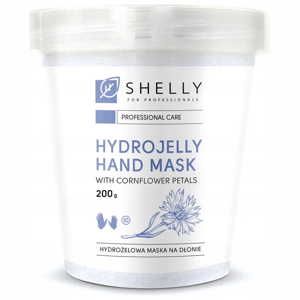 Shelly Hydrogelová maska na ruce a ruce s vločkami Chabra Hand Mask 200 g