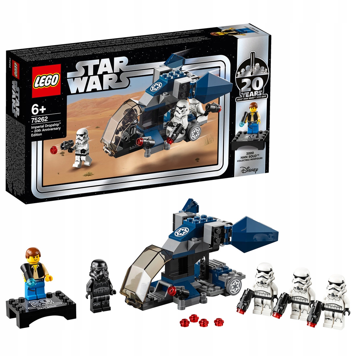 nový Lego Star Wars Loď Impérium 75262 z roku 2019 s malou promáčklinou