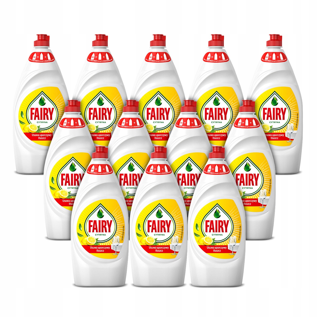 Fairy Płyn do naczyń Cytryna, 12x900ml