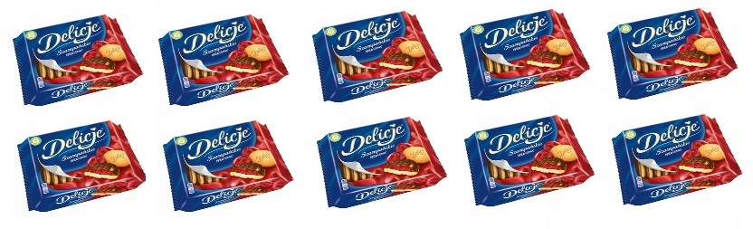 Levně 10 x 294 g Delicje Šampaňské Třešňové Kartonové