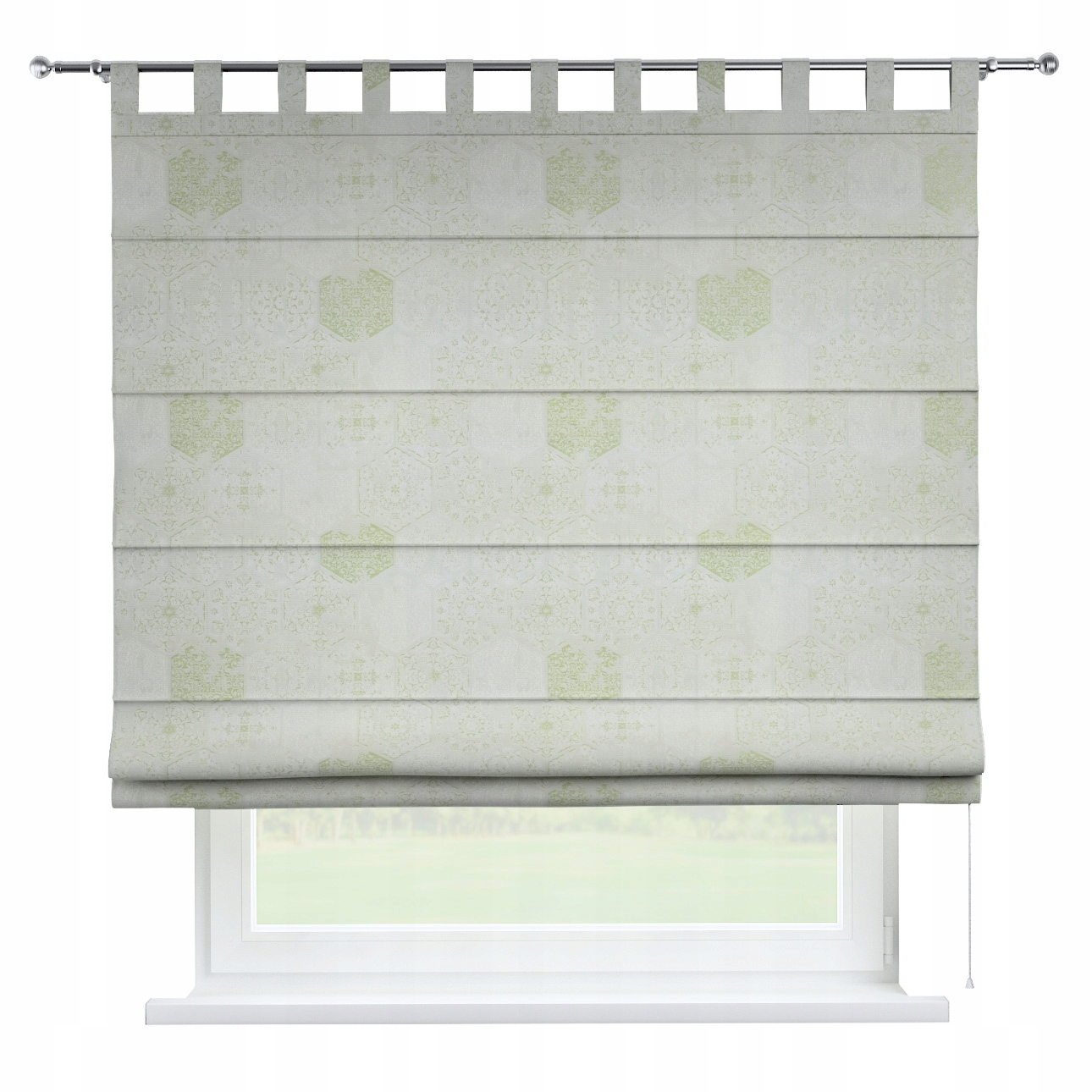 Hotová rímska roleta Verona 160x170 cm zelená