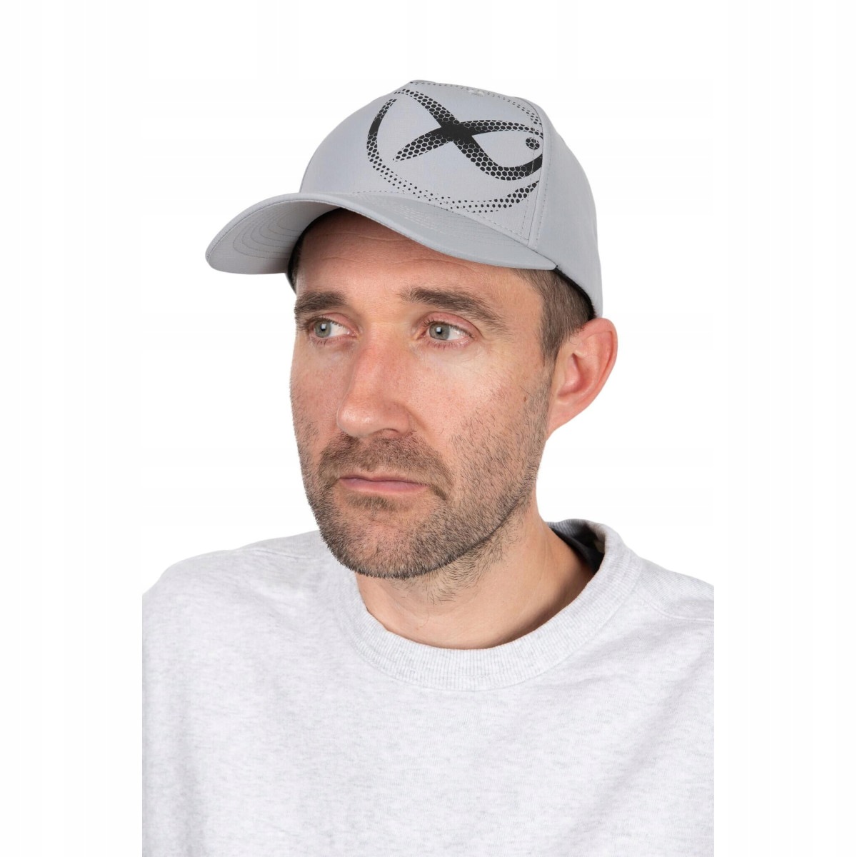 Czapka Matrix Faded Print Cap Light Grey GHH016