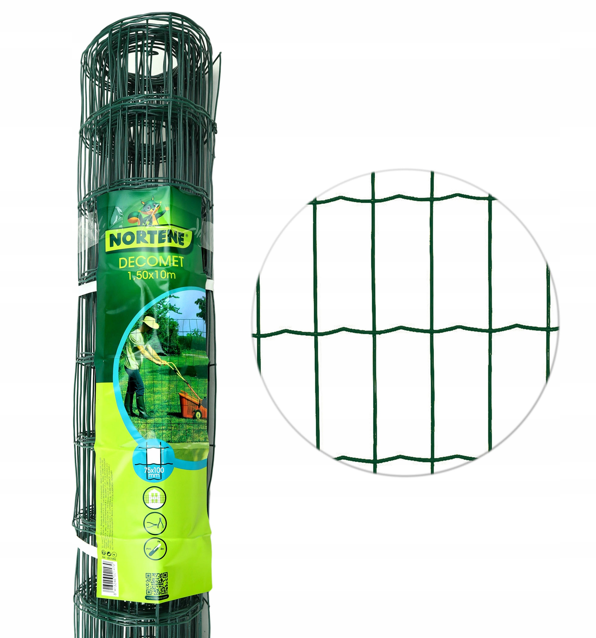 

Siatka Zgrzewana Pcv 1,5x25m Ogrodzeniowa Leśna