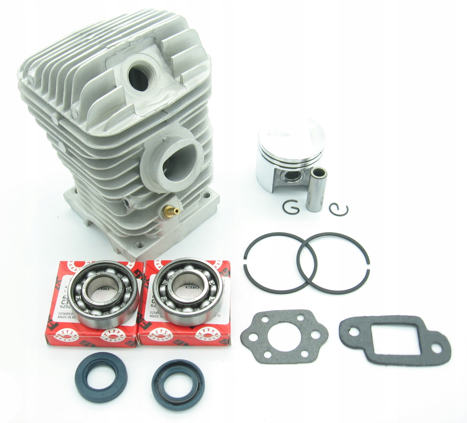 Cylinder tłok łożyska uszczelniacze Stihl 021 023 MS210 MS230 MS230C 40 mm.