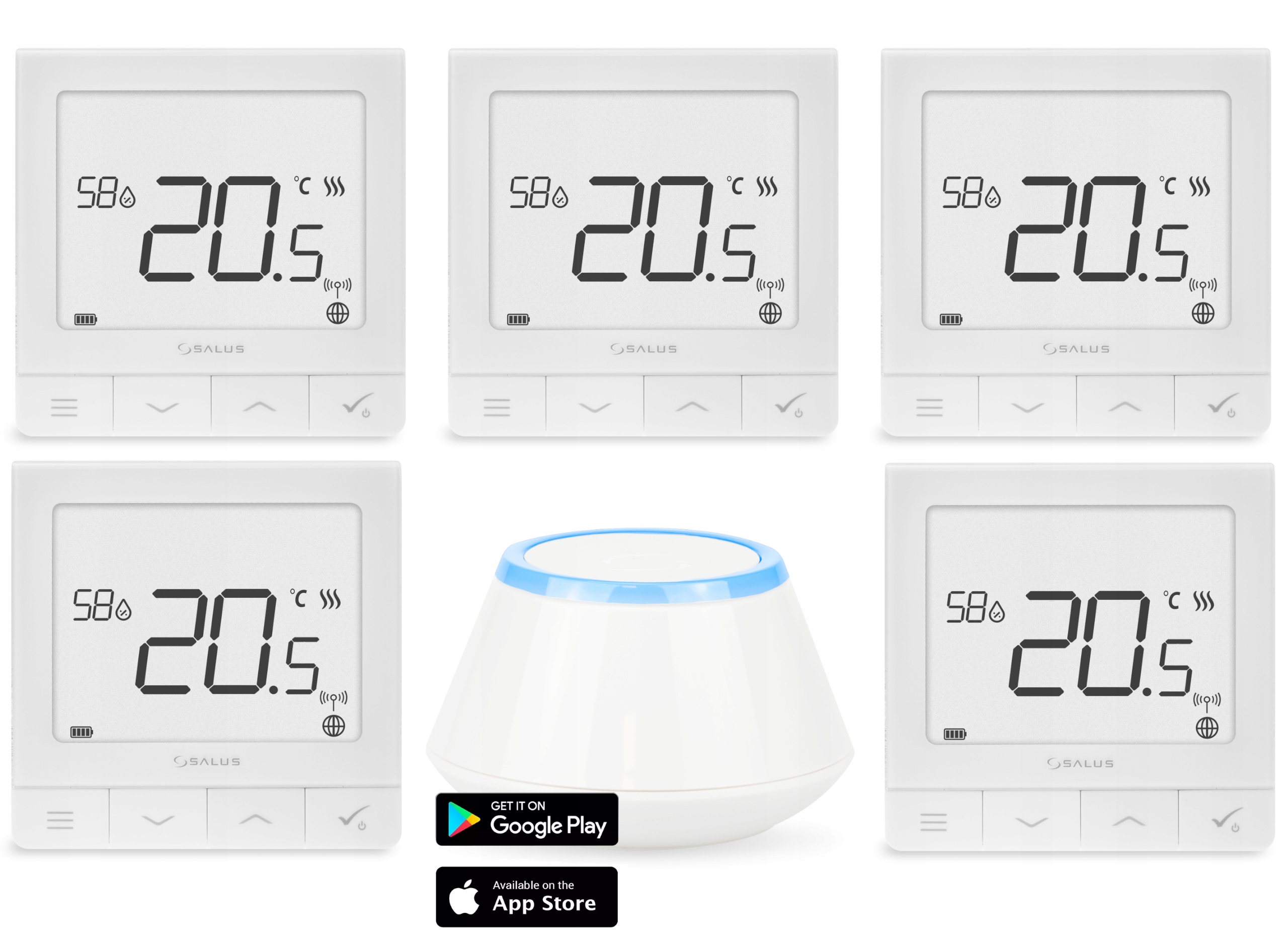 

Salus Regulator 5x SQ610 Bramka UGE600 Gratis!