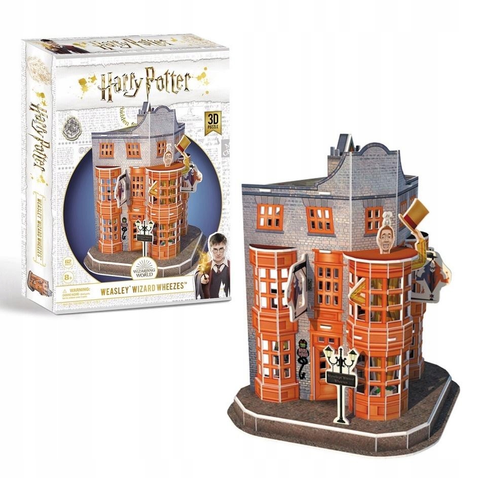 

Cubic Fun Puzzle 3D Magiczne dowcipy Weasleyów na
