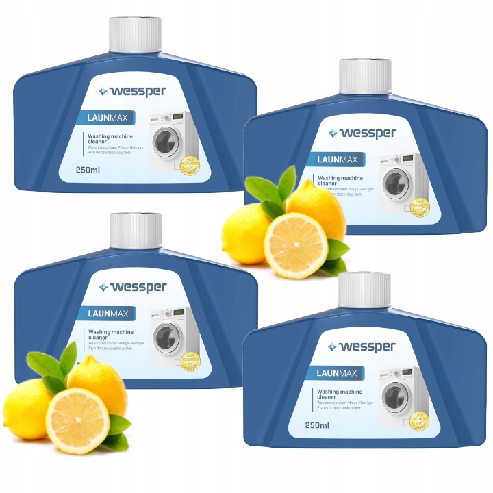 

LaunMax środek do czyszczenia pralki 4x250ml płyn