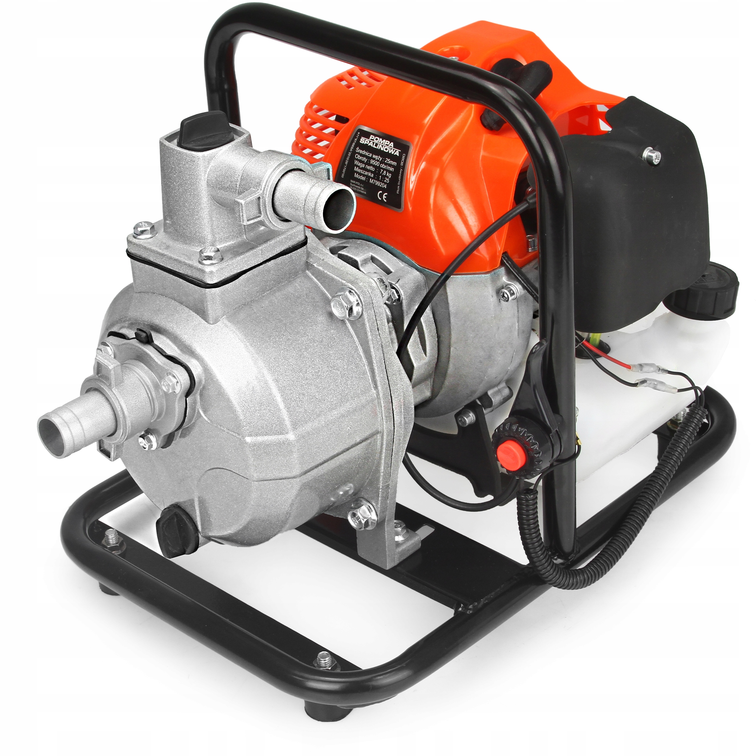 MOTOPOMPA DO WODY POMPA SPALINOWA 1'' ZŁĄCZA +OLEJ EAN (GTIN) 5901969116762