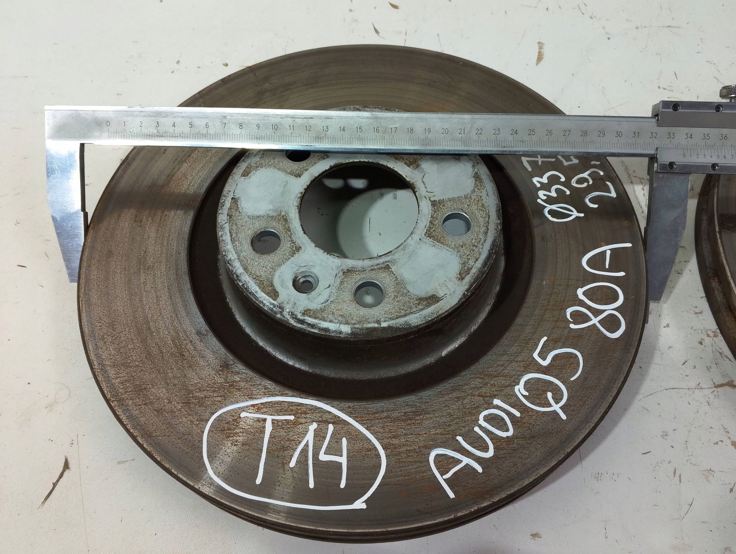 Audi Q5 SQ5 80A discs brake front 337mm (T14)