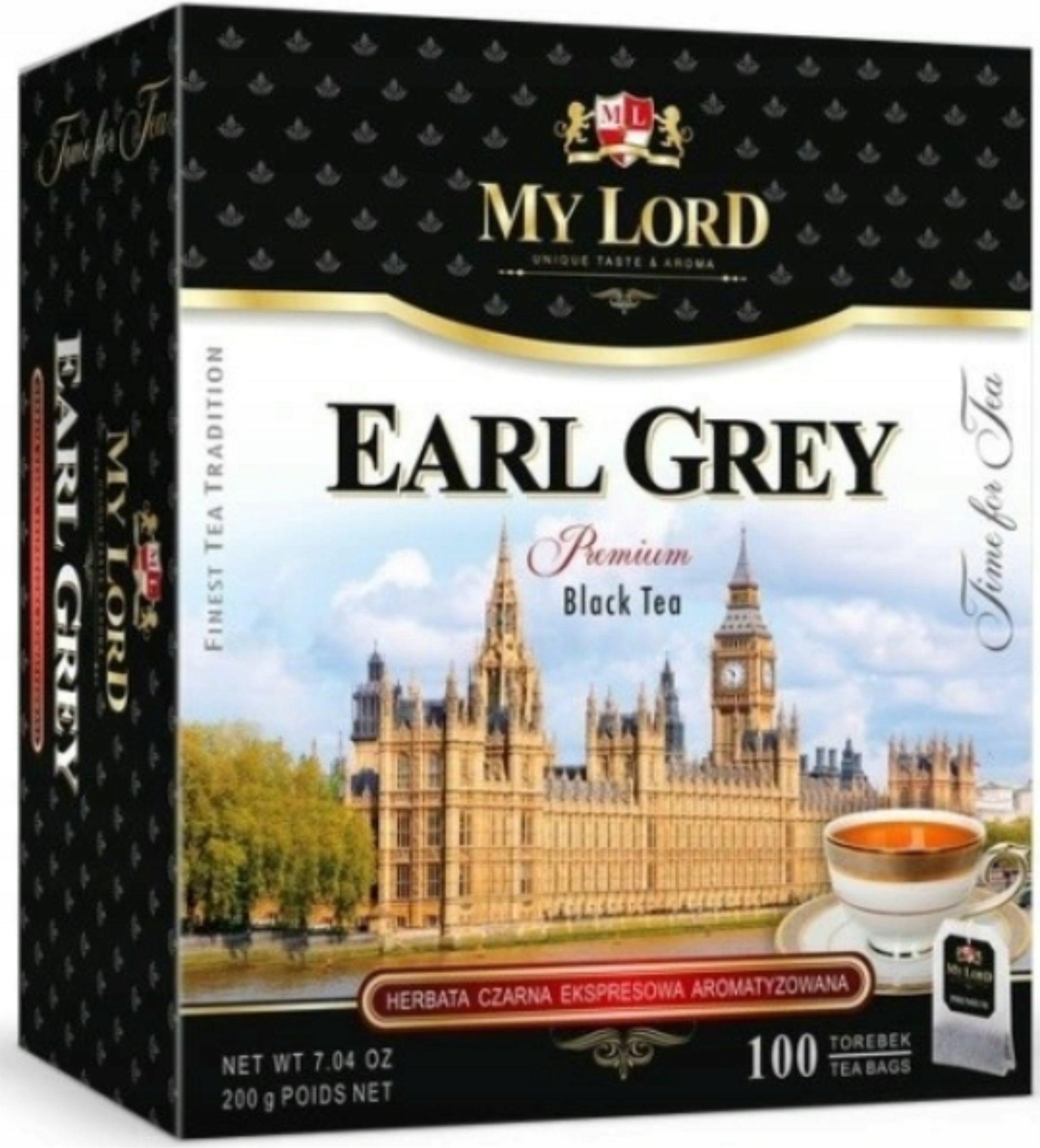 5 Sztuk Malwa Herbata Czarna 100TB Lord Earl Grey