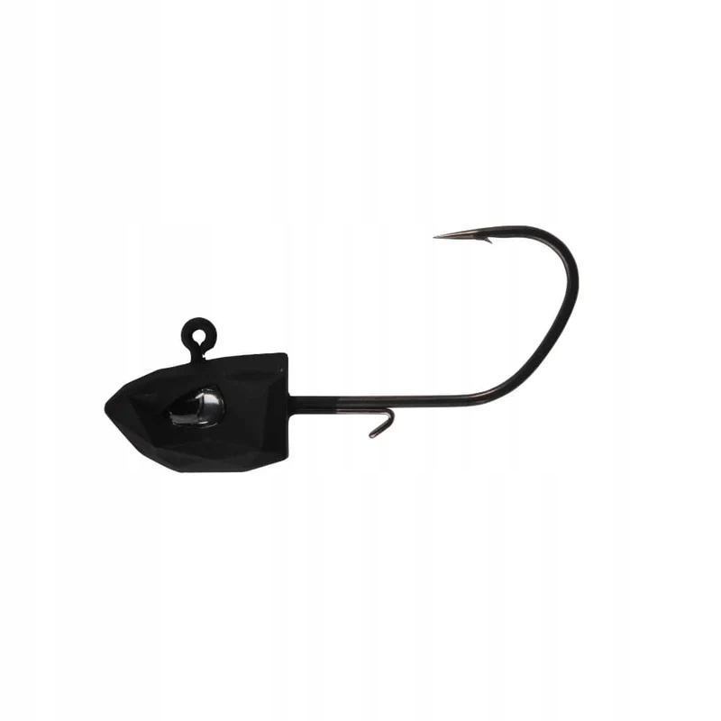 Główki jigowe Bkk Refrax Jig 1/0 3.5g 3szt. Black