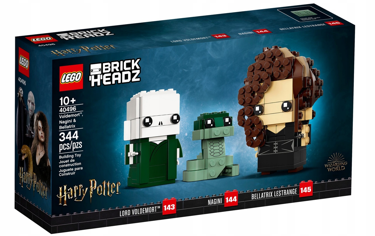 Lego 40496 Brickheadz Voldemort Nagini Bellatrix