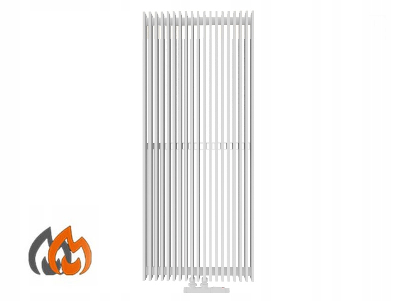 

Biały grzejnik pionowy H termo 1800 x 461mm p.50mm