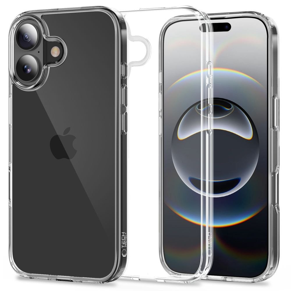 Etui pokrowiec case na iPhone 17 FlexAir Hybrid przezroczyste