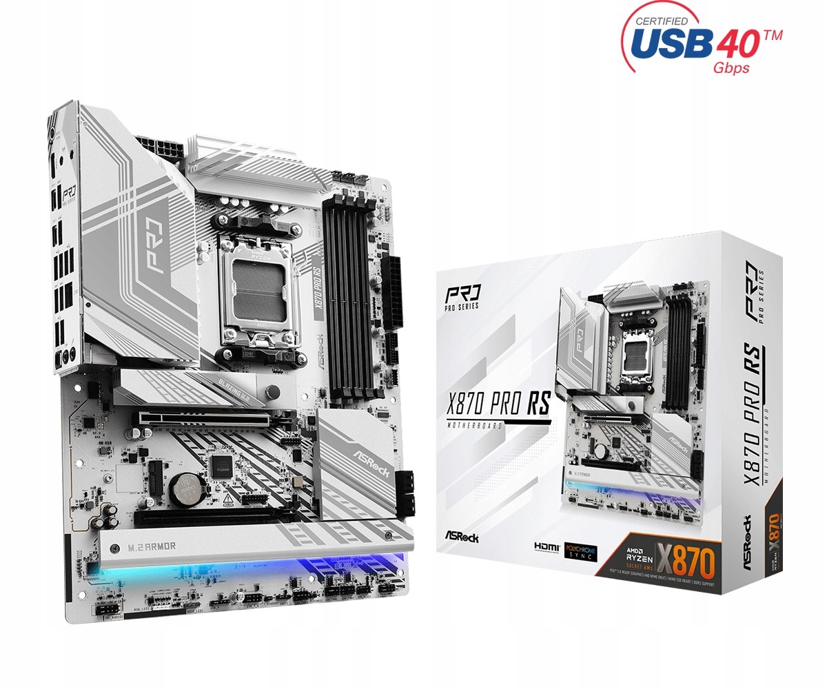 ASROCK X870 Pro RS ATX AM5 DDR5 — 5