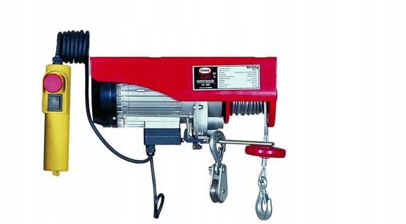 КАНАТНАЯ ЛЕБЕДКА LN-1000 999KG PROMA 25061009