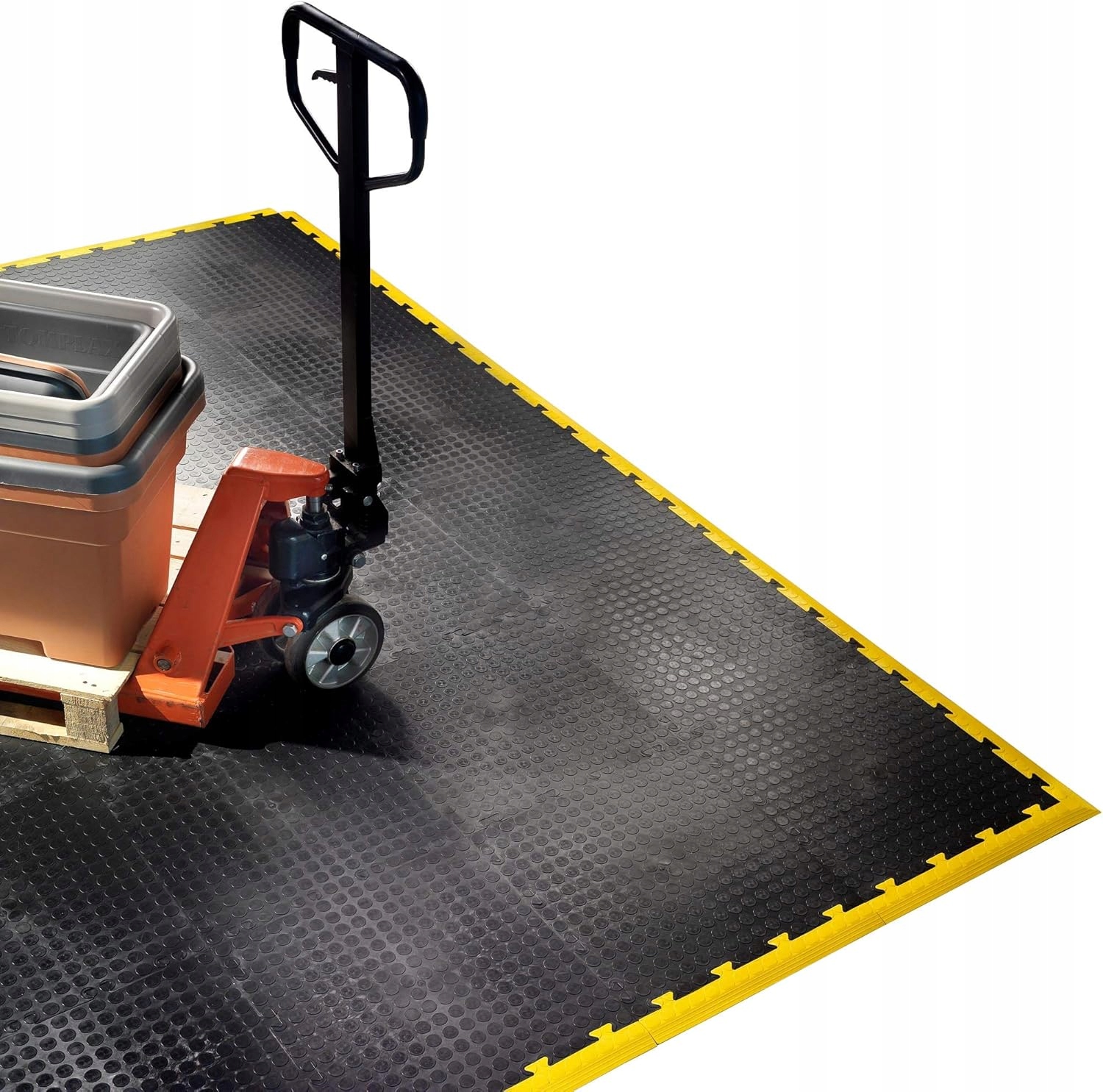 10X (2.3 m2) Garážová Dielenská Doska 50x50 cm Z Plastu