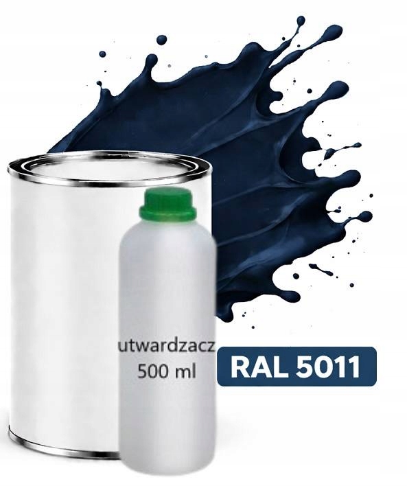 Ral 5011 Polyuretán Akryl 2:1 1 L Matný Lak Tužidlo Normal 0,5 L