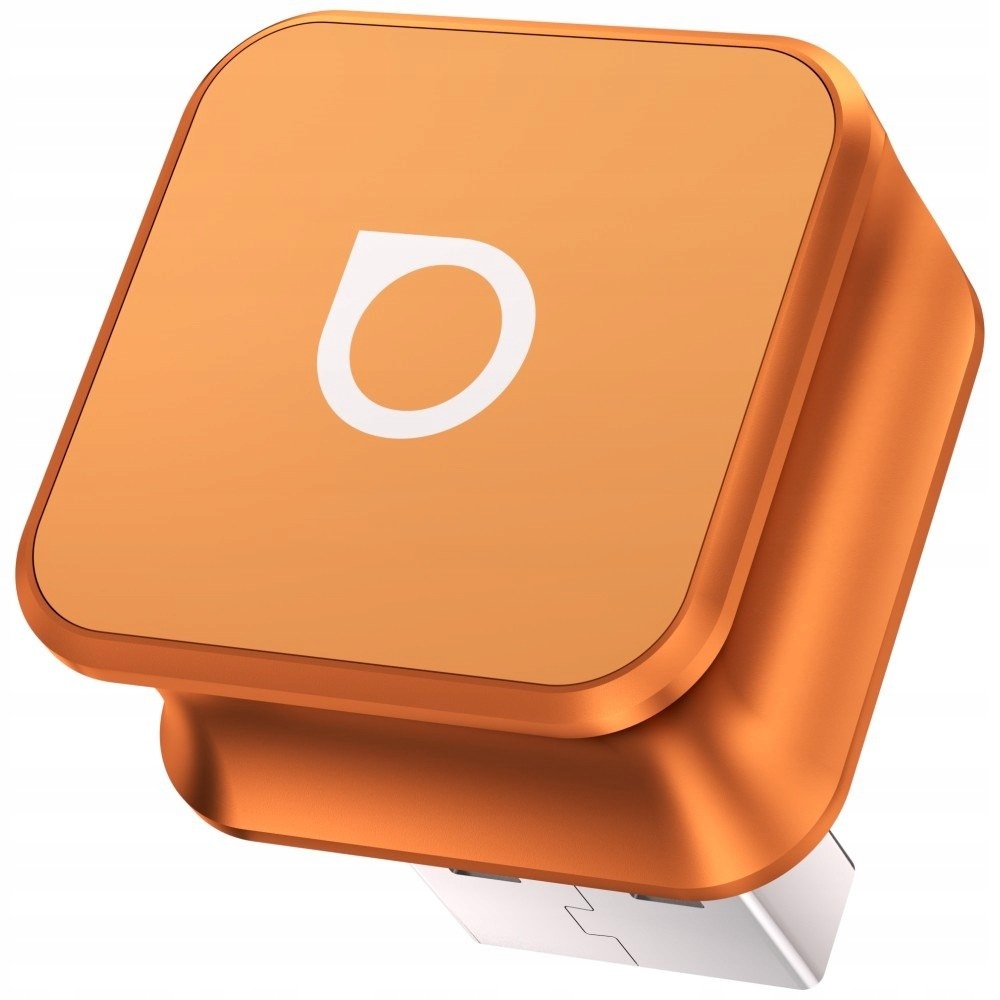Adaptér do auta Ottocast CP88-T Mini Cube CarPlay Bluetooth oranžový