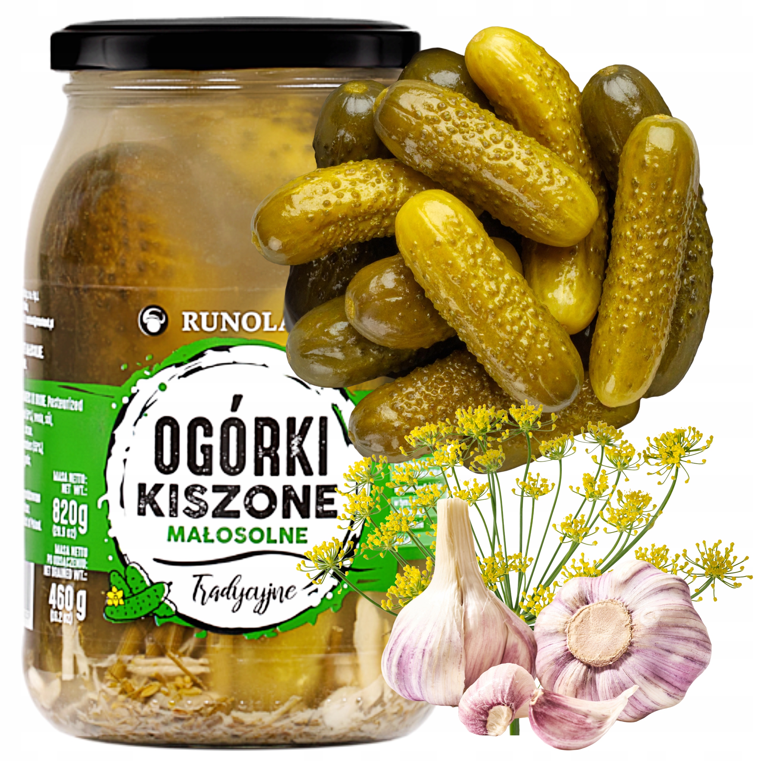 Малосольные маринованные огурцы Runoland-полезное дополнение к вашему обеду