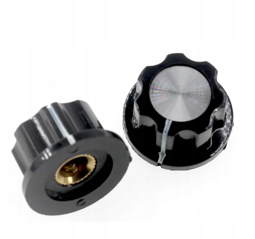 GAŁKA DO POTENZJOMETRU REGULOWANA BAKELITOWA