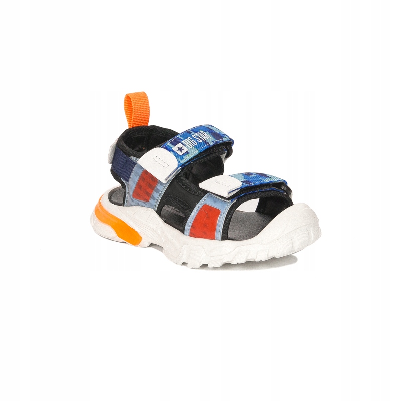Sandały dziecięce rzep Big Star JJ374147 Blue r.27