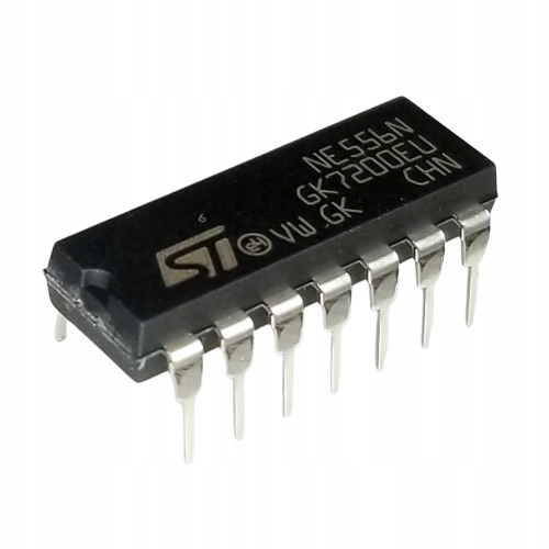 NE556N podwójny, uniwersalny timer Ttl, DIP14, Stm 2szt