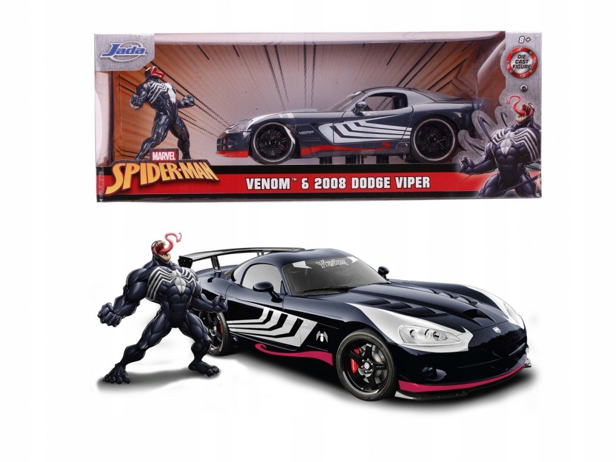 

Pojazd i Figurka Marvel Venom 2008 Dodge Viper 1