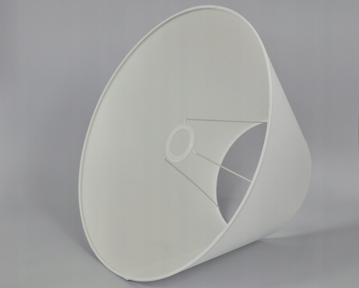 ABAŻUR do lampy kremowy stożek 4S ecru 15/30 wys16 elegancki abażurek ecrii Marka inna